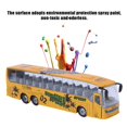 thumbnail image 1 of FLAMEEN Autobus de Simulation, Forme Réaliste Généreuse Robuste Finition Exquise Jouet Autobus, Enfants Adultes pour Amis Ados Collègues, 1 of 8