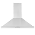 thumbnail image 3 of Ancona Hotte de Cuisinière Pyramidale Murale Convertible de 30 Pouces en Acier Inoxydable, 3 of 5