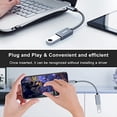 thumbnail image 3 of USB C to USB 3.0 Adapter, Benfei 2 Pack USB C to A Male to Female Adapter Compatible with MacBook 2019 2018 2017, Samsung Galaxy Note 8, Galaxy S8 S8+, 3 of 6