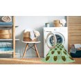 thumbnail image 2 of Ahgly Company Machine Washable Indoor Rectangle Transitional Mint Green Area Rugs, 2' x 4', 2 of 7