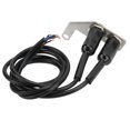 thumbnail image 2 of ANGGREK Handlebar Headlight Switch, Stainless Steel Fog Light ON OFF Switch Safe Protections Universal Rustproof Waterproof For ATV Electric Bike  , 2 of 8