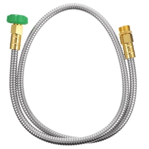 MesaSe Metal Garden Hose Rv Water Hoses Outdoor Stainless Steel 304 Pipe Extension Tube