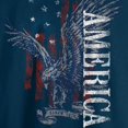 thumbnail image 2 of Hanes Mens Graphic Tee, 3XL, Eagle America, 2 of 2