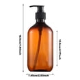 thumbnail image 3 of Refillable Lotion Shampoo Shower Gel Holder, 300ml/500ml, Plastic, Durable, Reusable, for Soap Dispensing, 3 of 4