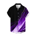 thumbnail image 2 of Styesk T-Shirts pour Homme Col Rabattu Léger à Manches Courtes Cardigan à Boutons Chemise Manches Courtes Col Rabattu, 2 of 4