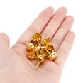 thumbnail image 4 of Unique Bargains 12x20mm Mini Brads Round Paper Fasteners for Art Crafting, Gold Tone 100pack, 4 of 5