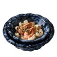 thumbnail image 1 of Qeeadeea Small Round Baking Dish Set Of 2, Colorful Ceramic Casserole Dish, Round Ceramic Pie Plate-blue-14cm and 17cm, 1 of 7