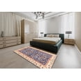 thumbnail image 4 of Ahgly Company Indoor Rectangle Abstract Purple Abstract Area Rugs, 5' x 7', 4 of 6