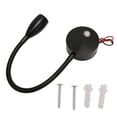 thumbnail image 2 of RV Gooseneck Bed Light, DC12-24V Touch Control Boat Bedside Reading Lamp, 3 Lights Adjustable RV LED Night Light for  Van, Boat, Wall Mounted, 2 of 7