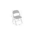 thumbnail image 2 of Cosco All Steel Folding Chair- 4 Pack, 2 of 5