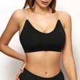 thumbnail image 2 of Women's Transparent Shoulder Strap Backless Underwire Bra, 2 of 6
