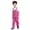 O-Hot Pink, variant on Kcodviy Children's Raincoat with School Girls Winter Bag and Hood Boys Princess Coat and Girls Students Children Coat Girl Size 12 Solid Color Long Raincoat