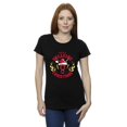 thumbnail image 2 of Netflix Womens Stranger Things Hellfire Christmas Cotton T-Shirt, 2 of 4
