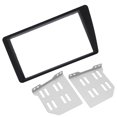 thumbnail image 2 of Stereo Fascia Trim, Sturdy  Frame ABS Material Reliability Black Long Service Life  For Replacement For   LHD 2001-2005, 2 of 8