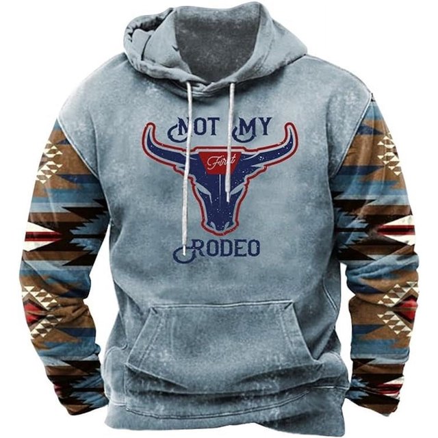Pull 3d Nouveau Pull pour Hommes Mode Mode Urbaine Chandail à Capuchon US