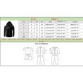thumbnail image 4 of Sweat à Capuche Zippé pour Hommes Grande Taille, 4 of 4