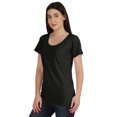 thumbnail image 3 of Inkmeso Inkmeso Womens Scoop-Neck T-shirt Short Sleeve Summer Basic Tee, 3 of 7