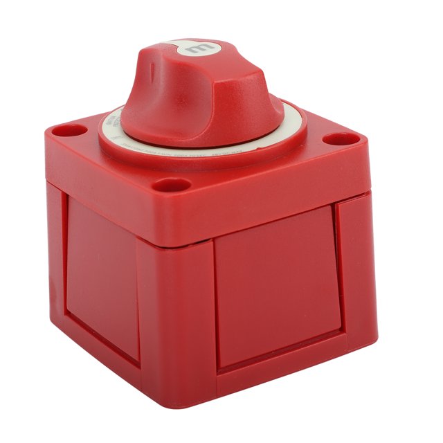Battery Battery Disconnect Switch 300A DC12 To 48V Heavy Duty ON OFF Single Circuit For RV Marine Automotive