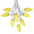 thumbnail image 5 of 25 Foot C9 LED Outdoor Lighting Patio Christmas String Light Set, Yellow, White Wire, 25 Bulbs, 5 of 5