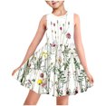 thumbnail image 1 of LOVZFMLL Robe Princesse Mignonne à Manches Longues pour Filles, Col Rond, Jupe Princesse avec Nœud, 1 of 8