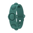 thumbnail image 1 of Jouet Dimple Anti-Stress Réglable à Bulles Push Pop, Bracelet Dimple Anti-Stress en Silicone Lavable, Vert, 1 of 8