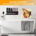 thumbnail image 2 of Jinsinto Support Mural pour Accessoires de Styler Dyson Airwrap, Étagère de Rangement Sans Perçage avec Colle pour Dyson Airwrap, Étagère de Rangement Multifonctionnelle pour Salle de Bain, 2 of 5