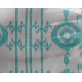 thumbnail image 4 of oneOone Georgette Viscose Fabric Paisley|Stripe & Circle Ikat Printed Fabric 1 Yard 42 Inch Wide, 4 of 4