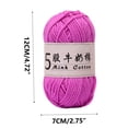 thumbnail image 3 of 5 Strands Milk Cotton Doll Crochet Diy Knitting Thread Baby Sweater Wool Ball, 3 of 6