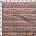thumbnail image 3 of oneOone Polyester Lycra Fabric Leaves & Floral Block Print Fabric By Yard 56 Inch Wide, 3 of 4