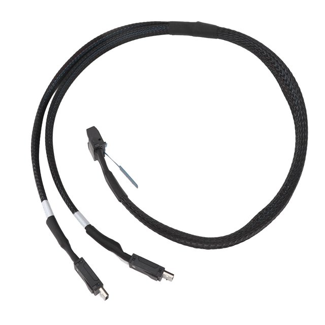 X8 To 2 SFF 8611 Cable, 8i To Oculink SFF 8611 4i Cable PCIe 5.0 Stable for Server