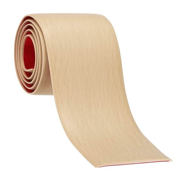 Uxcell Bande de Transition Autocollante pour Plancher 3Ftx3 Pouces Séparateur Plat en Vinyle Grain de Bois d'Érable