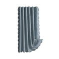 thumbnail image 2 of Large Waterproof Polyester Shower Curtain with Rustproof Grommets, 70.87x78 inches, Multiple Colors, Easy to Install and Clean, 2 of 6