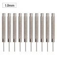 thumbnail image 1 of BTOER Watch Strap Pin Pin Punch Link Punch Pin Stick- Watch Repair Tool 0.7-1.0mm 10Pcs Bar Hammer Punch Thimble Durables, 1 of 9