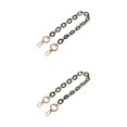 thumbnail image 4 of Redempat Resin Bag Chains Vibrant And Fashion-forward Bag Add-ons Easy To Install L204-LS 2Set, 4 of 6