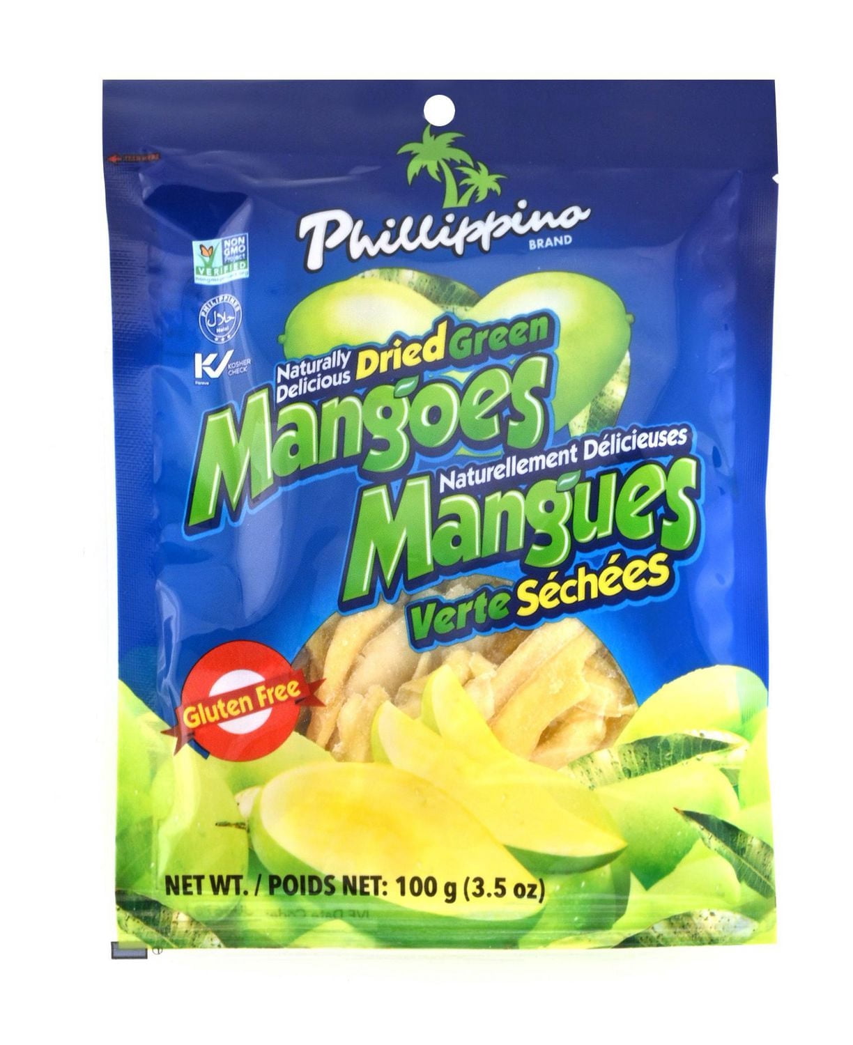 Naturally Delicious Dried Green Mangoes