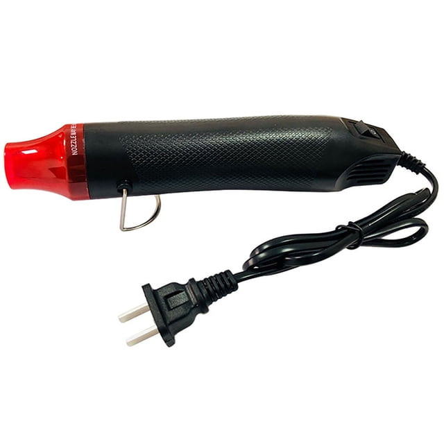 Mini Heat , ABS Shell, Stainless Steel Internal Part, 110V 300W Hot Air for Heat Shrinkable Film, Rubber Sealing, Pollen Pressing