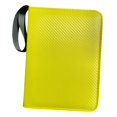 thumbnail image 3 of HILABEE 9 Pocket Binder Binder Photocard Zipper Portable Waterproof Trading Card Yellow B, 3 of 9