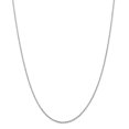 thumbnail image 1 of Leslie's 14K White Gold 1.5mm Diamond-Cut Rope Chain (Weight: 4.53 Grams, Length: 22 Inches), 1 of 5
