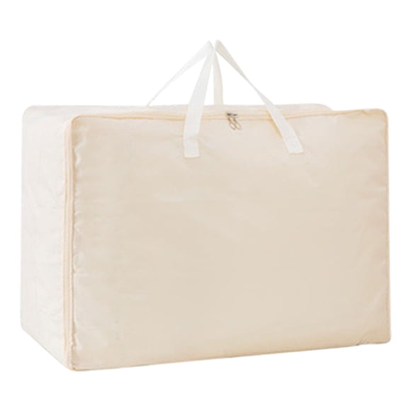 Vrorvz Sac de Rangement pour Couette à Très Grande Capacité avec Double Fermeture Éclair et Poignée Renforcée, Convient pour Déménager des Vêtements, Voyager Ou Camper, Organisateur Pliable en Tissu 420D pour Garde-Robe, Garage et Utilisation sous le Lit