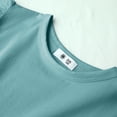 thumbnail image 3 of WEIYLL T-Shirts for Girls Basic Ruffle Fly Sleeve Cute Tunic Crewneck Summer Casual Child Tee Tops for 4-5 Years, 3 of 6