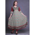 thumbnail image 2 of Bimba Print Long Party Wear Anarkali Kurta Flared A Line Kurtis For Women, 2 of 5