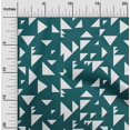thumbnail image 1 of oneOone Cotton Poplin Fabric Triangle Geometric Print Sewing Fabric BTY 42 Inch Wide, 1 of 5