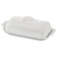 thumbnail image 1 of Le Creuset Plat à Beurre Patrimonial en Grès, Blanc, 1 of 4