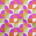 thumbnail image 1 of oneOone Silk Tabby Purple Fabric Geometric Craft Projects Decor Fabric Printed By The Yard 42 Inch Wide, 1 of 4