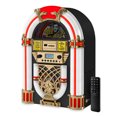 thumbnail image 1 of Arkrocket x Elvis Presley Mini Jukebox/Tabletop CD Player/Bluetooth Speaker/Radio/USB and SD Card Player with Retro LED Lighting System (Limitied Edition), 1 of 2