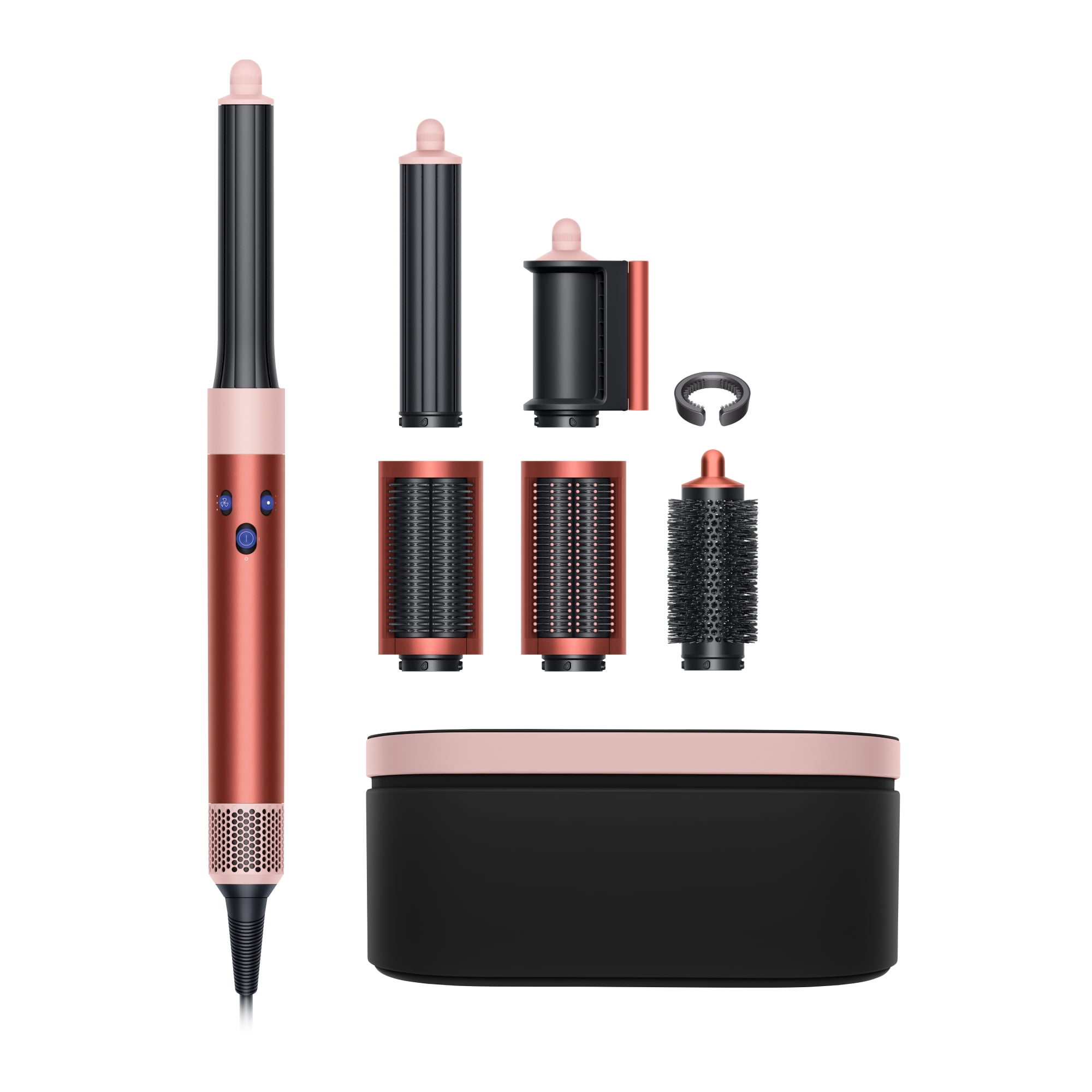 Dyson Outlet Officiel - Airwrap Complete Long Hair Styler, Bronze Fraise/rose Blush, Remis à Neuf