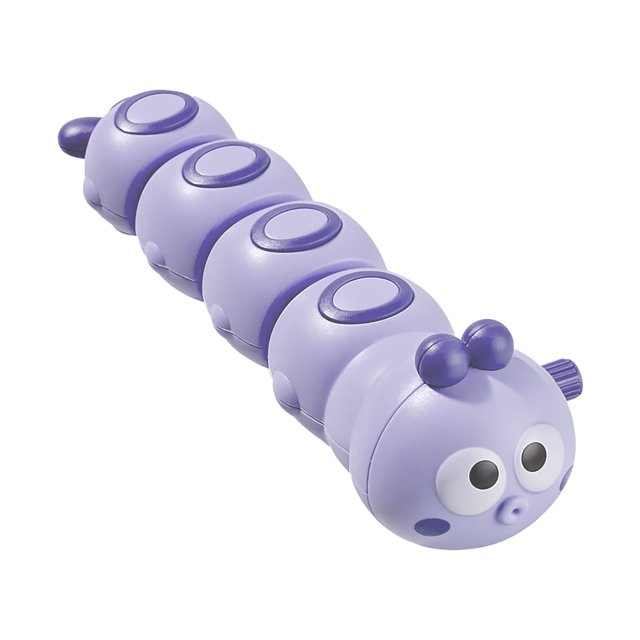 Educational Clockwork Crawling Toy with Cute Cartoon Animal Swing, Wind Up Toy for Parent Child Interaction