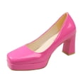thumbnail image 4 of LSLJS Women's Plus-size Fashion Solid Color Waterproof Table Work Shoe Covers High Heel Shoes, 4 of 7