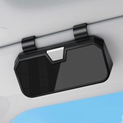 Amzcrzy the Storage Desk Organizer Car Glasses Case Car Sun Visor Storage Multifunctional Driver's Glasses Clip School Supplies Teacher Supplies Back To School Supplies Office Desk Accessories