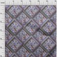 thumbnail image 3 of oneOone Polyester Spandex Medium Purple Fabric Floral Sewing Craft Projects Fabric Prints By Yard 56 Inch Wide, 3 of 4